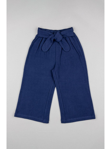 Детски памучен панталон zippy с изчистен дизайн