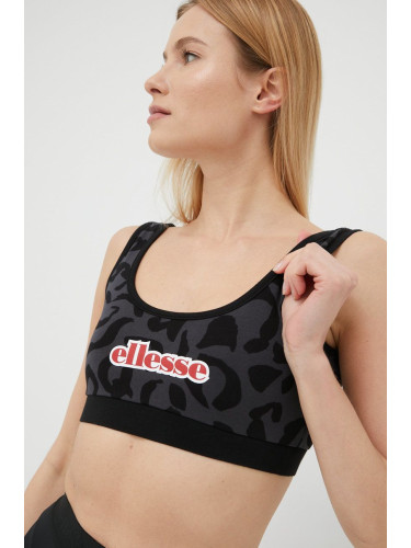 Сутиен Ellesse в черно с десен