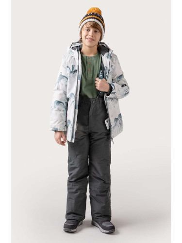 Детски ски панталон Coccodrillo в сиво