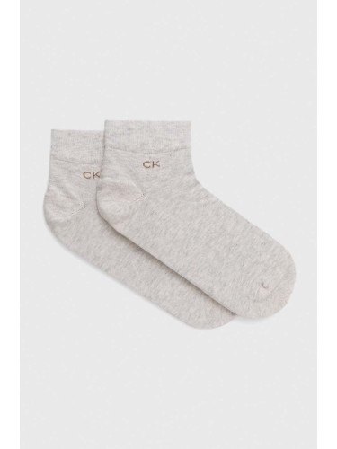 Чорапи Calvin Klein (2 броя) в черно 701218706