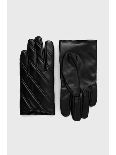 Ръкавици Sisley в черно