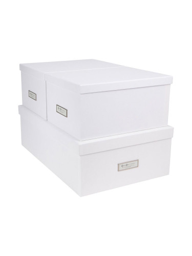 Bigso Box of Sweden - Комплект кутии за съхранение Inge (3 броя)