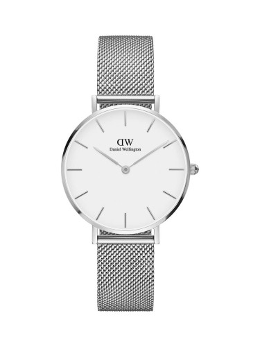 Часовник Daniel Wellington Petite 32 Sterling дамски в сребристо