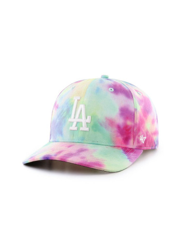 Шапка с козирка 47 brand MLB Los Angeles Dodgers с апликация