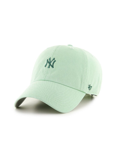 Шапка 47 brand New York Yankees в зелено с апликация