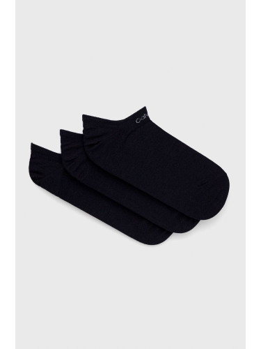 Чорапи Calvin Klein мъжки в тъмносиньо