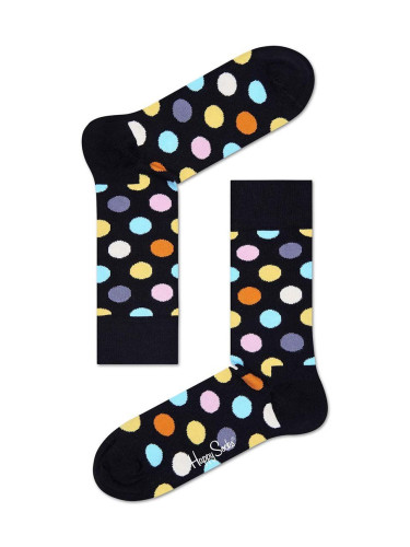 Чорапи Happy Socks в черно