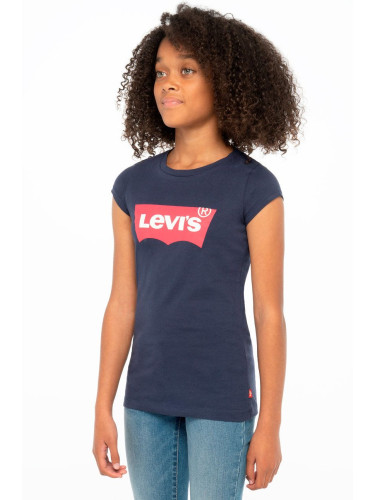 Детска тениска Levi's в тъмносиньо