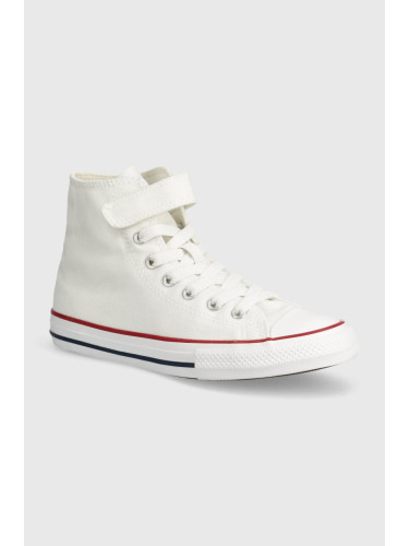 Детски високи кецове Converse в черно