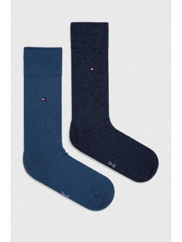Чорапи Tommy Hilfiger (2 броя) в зелено 371111.