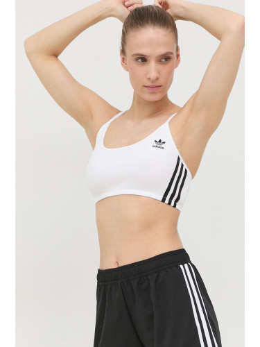 Сутиен adidas Originals в бяло