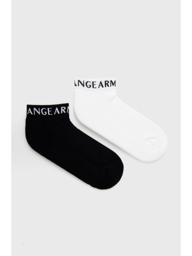Чорапи Armani Exchange мъжки в бяло