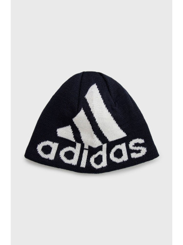 Шапка adidas Performance Big Logo в тъмносиньо