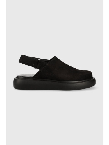 Велурени сандали Vagabond Shoemakers BLENDA в черно с платформа 5519.350.20 5519-350-20
