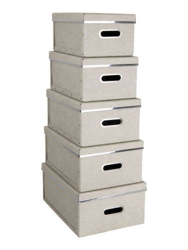 Bigso Box of Sweden - Комплект кутии за съхранение Joachim (5 броя)