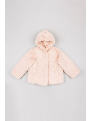 Детско палто zippy в розово