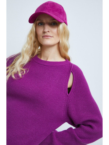 Пуловер Medicine дамски в лилаво