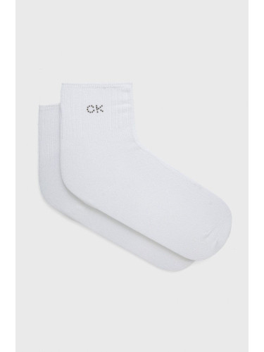 Чорапи Calvin Klein дамски в бяло 701218781