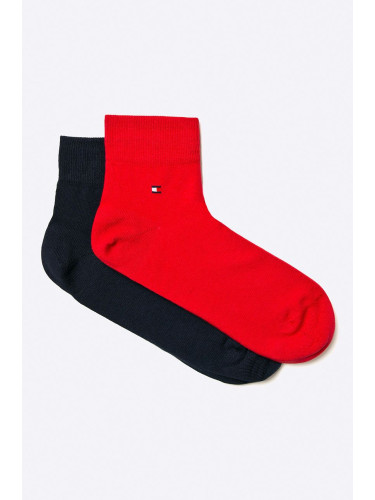 Чорапи Tommy Hilfiger (2 броя) в червено 342025001