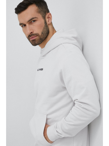 Суичър Helly Hansen в сиво с качулка апликация 53251 53924
