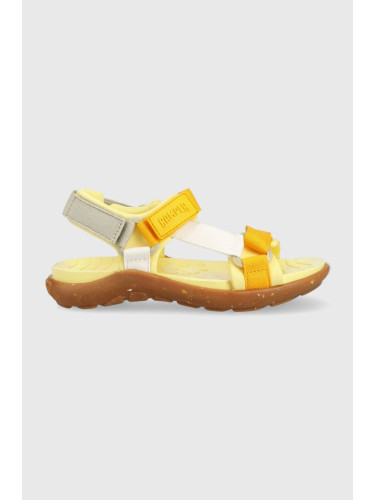 Детски сандали Camper в жълто