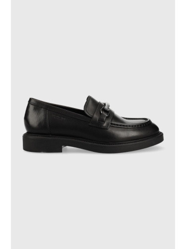 Кожени мокасини Vagabond Shoemakers ALEX W в черно с равна подметка 5548.001.20