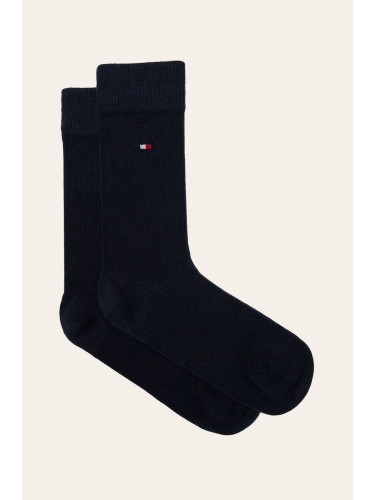 Детски чорапи Tommy Hilfiger (2 чифта) в тъмносиньо