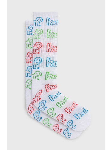 Чорапи HUF в бяло