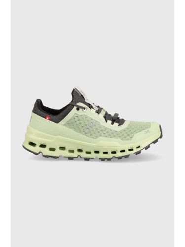 Обувки On-running Cloudultra в зелено