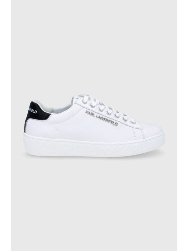 Обувки Karl Lagerfeld Kupsole Iii в бяло