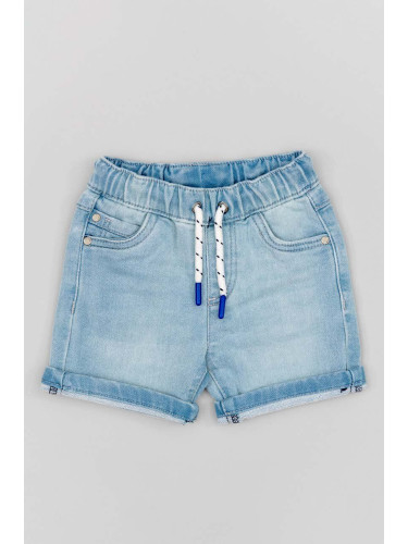 Детски къси панталони zippy в синьо с изчистен дизайн