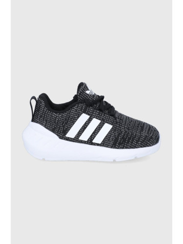 Детски обувки adidas Originals Swift Run GW8180 в черно