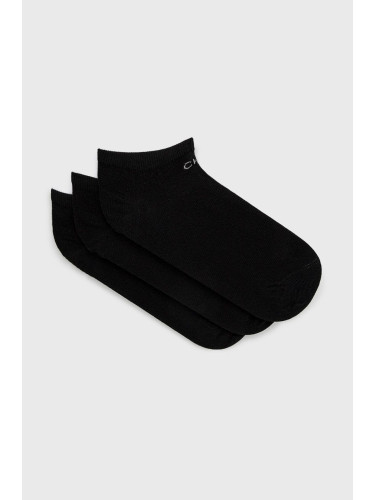 Чорапи Calvin Klein дамски в черно 701218768