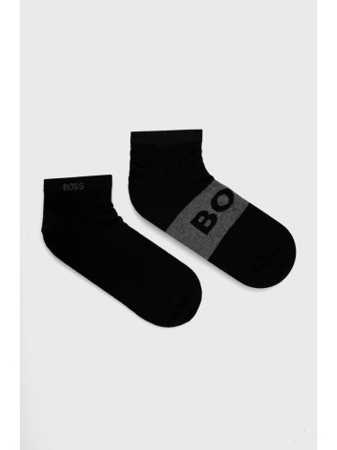 Чорапи BOSS (2 чифта) в черно 50469720