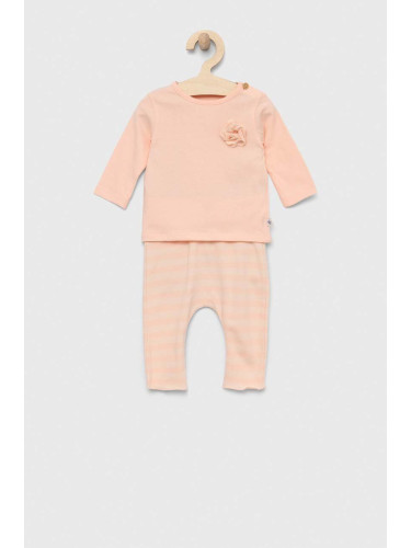 Комплект за бебета United Colors of Benetton в розово