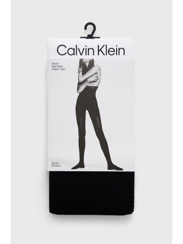 Чорапогащи Calvin Klein в черно 701218758