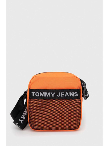 Чанта през рамо Tommy Jeans в оранжево