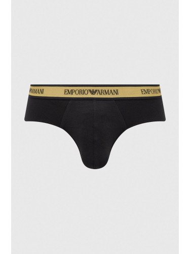Слипове Emporio Armani Underwear (2 чифта) в черно