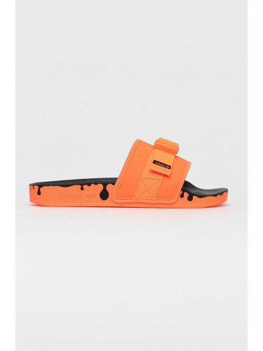 Чехли adidas Originals GY1009 дамски в оранжево
