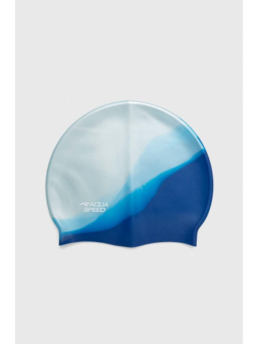 Шапка за плуване Aqua Speed Bunt в синьо