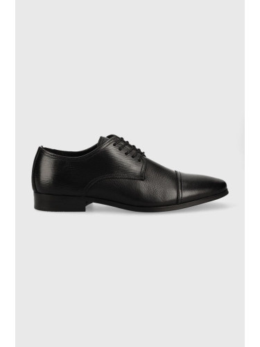 Кожени половинки обувки Aldo Cuciroflex в черно