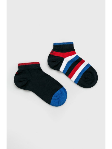 Детски чорапи Tommy Hilfiger (2-Pack) в тъмносиньо