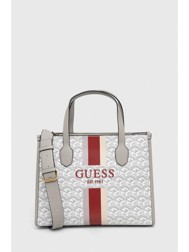 Чанта Guess SILVANA в бяло HWSC86 65220