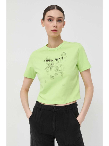 Тениска Miss Sixty в зелено
