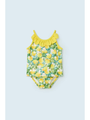 Бебешки бански костюм от две части Mayoral в жълто