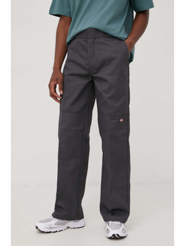 Панталони Dickies в сиво със стандартна кройка