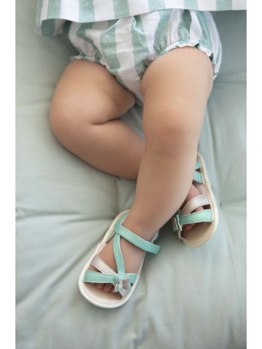 Бебешки обувки Mayoral Newborn в тюркоазено