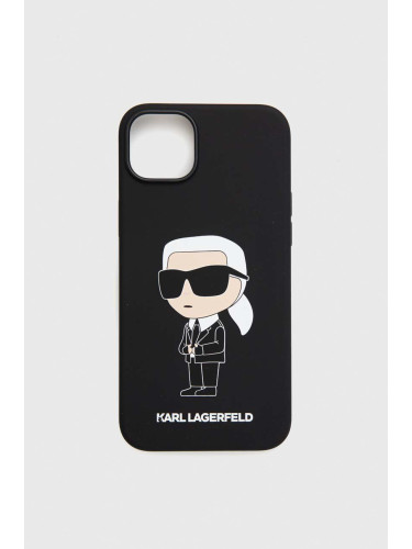 Кейс за телефон Karl Lagerfeld iPhone 14 Plus 6,7'' в черно