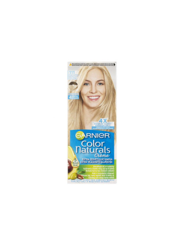 Garnier Color Naturals Créme Боя за коса за жени 40 ml Нюанс 111 Extra Light Natural Ash Blond