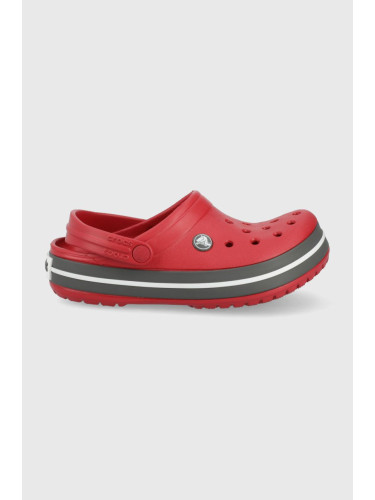 Детски чехли Crocs в червено